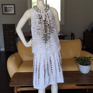 Signal linen skirt set